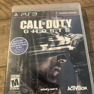 Call of Duty: Ghosts for PS3 - Black Cover